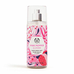 Test- és hajspray Pink Pepper & Lychee (Hair & Body Mist) 150 ml