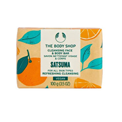 Szilárd szappan arcra és testre Satsuma (Cleansing Face & Body Bar) 100 g