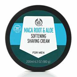 Lágyító borotvakrém Maca Root & Aloe (Shaving Cream) 200 ml