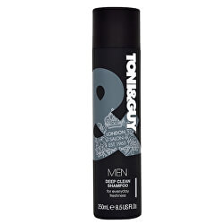 Mélyen tisztító sampon férfiaknak  (Deep Clean Shampoo) 250 ml