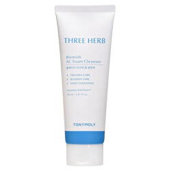 Schiuma viso detergente Three Herb Blemish (AC Foam Cleanser) 150 ml