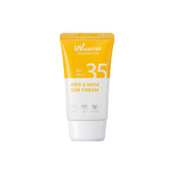 Hypoalergenní krém na opalování pro celou rodinu SPF 35 UV Master (Kids & Mom Sun Cream) 45 ml