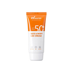 Opaľovací krém na tvár a telo UV Master (Face & Body Sun Cream) 80 ml