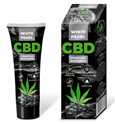 Bělicí zubní pasta CBD Charcoal (Whitening Toothpaste) 75 ml