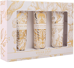 Dárková sada krémů na ruce White Velvet Set