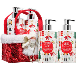 Kozmetická sada starostlivosti o ruky Red Fairy (Cream Soap & Hand Lotion)