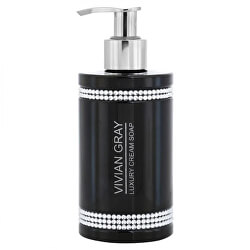 Krémes folyékony szappan Black Crystals (Luxury Cream Soap) 250 ml