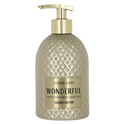 Luxusní tekuté mýdlo Wonderful Golden Orchid (Liquid Soap) 500 ml