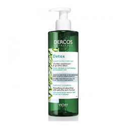 Čistiaci detoxikačný šampón pre rýchlo sa mastiace vlasy Dercos Detox (Purifying Shampoo) 250 ml