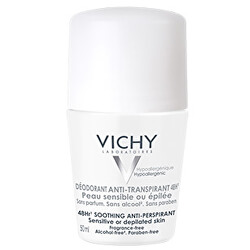Deodorant-Antiperspirant 48h roll-on pre citlivú alebo depilovanú pokožku (Soothing Anti-Perspirant) 50 ml