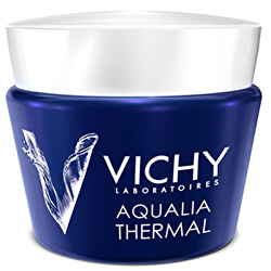Trattamento notte intensivo contro i segni della stanchezza Aqualia Thermal Night Spa (Replenishing Anti-Fatigue Cream-Gel) 75 ml