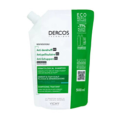 Náhradní náplň pro šampon proti lupům pro normální až mastné vlasy Dercos (Anti Dandruff Shampoo Refill) 500 ml 500 ml