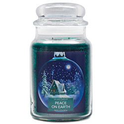Vonná svíčka ve skle Peace on Earth 602 g