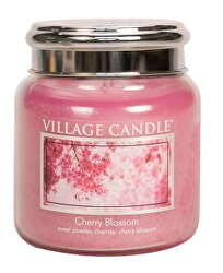Cherry Blossom 390 g illatgyertya üvegedényben