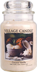 Candela profumata in vetro Cocco & Vaniglia (Coconut & Vanilla) 602 g