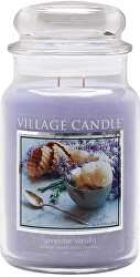 Lumânare parfumată în sticlă Lavender Vanilla 602 g