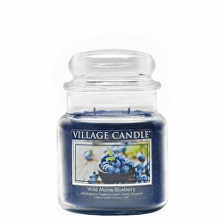 Candela profumata in vetro Mirtillo selvatico (Wild Maine Blueberry) 389 g