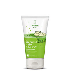 Sprchový krém a šampon 2 v 1 Veselá limetka 150 ml - SLEVA - expirace 31.3.2023