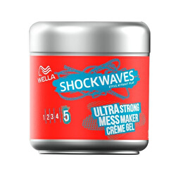 Krémový gél na vlasy Shockwaves (Mess Maker Ultra Strong) 150 ml