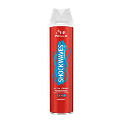 Lak na vlasy pro maximální fixaci účesu Shockwaves (Ultra Strong Power Hold Hairspray) 250 ml