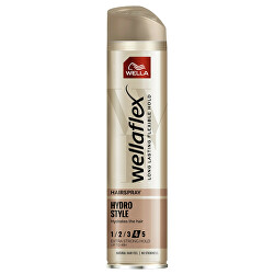 Hydratační lak na vlasy Wellaflex (Hydro Style Hairspray) 250 ml