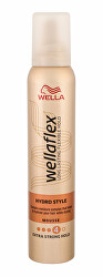 Hajhab a láthatóan rugalmasabb hajért Wellaflex Hydrostyle (Mousse) 200 ml