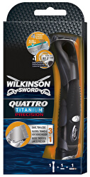 Borotva férfiaknak Wilkinson Quattro Titanium Precision Carbon
