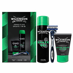 Dárková sada na holení Sensitive Shave Trio