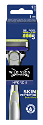 Holiaci strojček + 1 náhradná hlavica Hydro 5 Skin Protection Sensitiv e