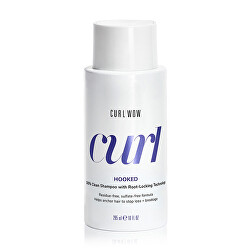 Šampon pro kudrnaté a vlnité vlasy Curl Wow Hooked (Clean Shampoo) 295 ml