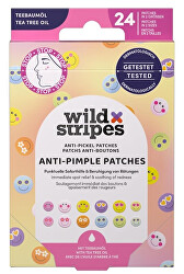 Hydrokoloidní náplasti na akné s tea tree olejem Smile Prevent (Anti-Pimple Patches) 24 ks
