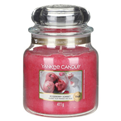 Aromatische Kerze Classic Medium Roseberry Sorbet 411 g