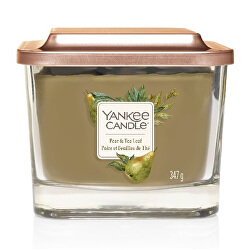 Aromatische Kerze Medium Square Pear & Tea Leaf 347 g