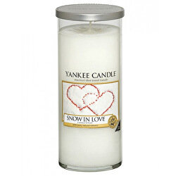 Aromatická svíčka ve skleněném válci Snow In Love 538 g