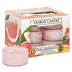 Aromatické čajové svíčky Pink Grapefruit 12 x 9,8 g