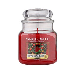 Candela profumata Classic media Red Apple Wreath 411 g