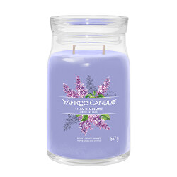 Lumânare aromatică Signature sticlă mare Lilac Blossoms 567 g