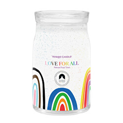 Aromatická svíčka Signature sklo velké Love for All 567 g