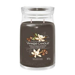 Aromatická svíčka Signature sklo velké Vanilla Bean Espresso 567 g