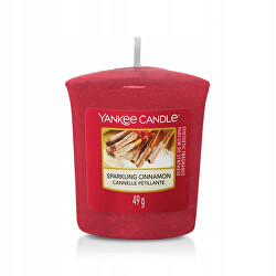 Aromatická votivní svíčka Sparkling Cinnamon 49 g