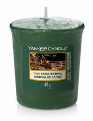Aromatická votivní svíčka Tree Farm Festival 49 g