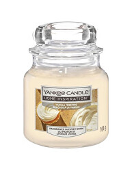 Candela profumata Home Inspiration piccola Vanilla Frosting 104 g