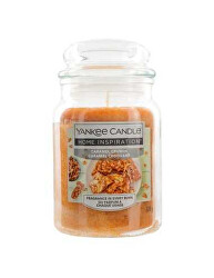 Lumânare parfumată Home Inspiration mare Caramel Crunch 538 g