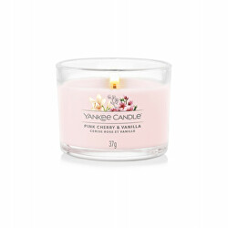 Votivní svíčka ve skle Pink Cherry Vanilla 37 g