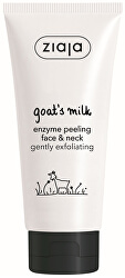 Enzymatický peeling na tvár a krk Goat`s Milk (Enzyme Peeling Face & Neck) 75 ml