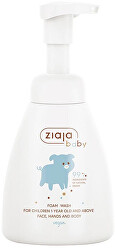 Dětská mycí pěna na obličej, ruce a tělo Baby (Foam Wash) 250 ml