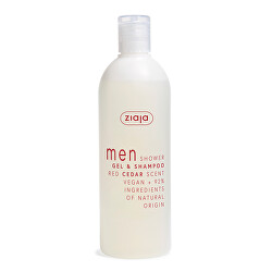 Gel de duș și șampon Red Cedar Men (Gel & Shampoo) 400 ml
