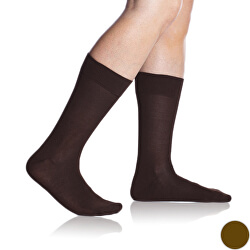 Pánské ponožky Bambus Comfort Socks Brown