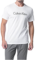 Männer Comfort T-Shirt S / S Crew Neck Weiß