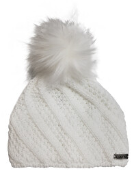 pălărie de iarnă cu POM-POM alb 350-C